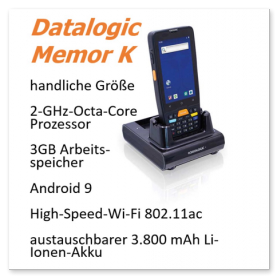 Datalogic Memor K mobile Datenerfassung MDE mobile computer