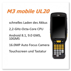 M3 mobile UL20 mobile Datenerfassung MDE mobile computer