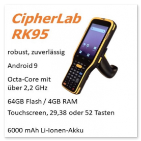 CipherLab RK95 mobile Datenerfassung MDE mobile computer