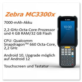 Zebra MC3300x mobile Datenerfassung MDE mobile computer