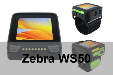 Zebra WS50 MDE mobiles Datenerfassungsgerät